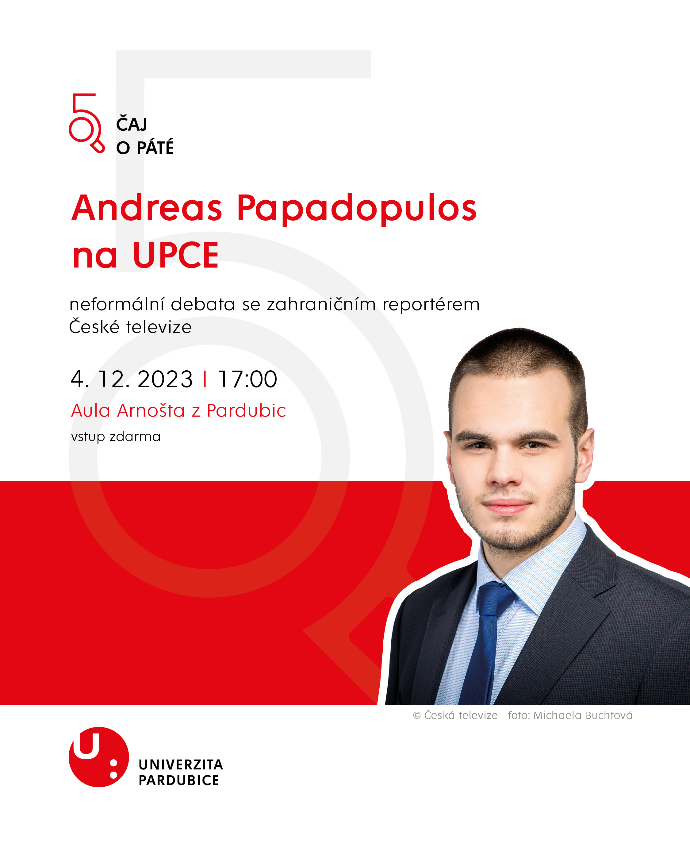 Andreas Papadopulos na UPCE