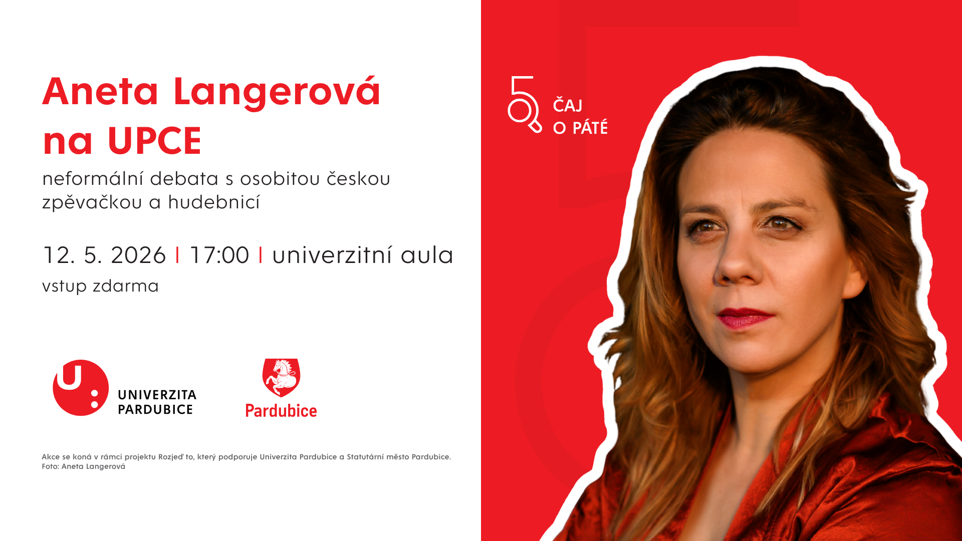 Aneta Langerová na UPCE