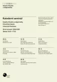 Katederní seminář Burakumin: Nedotknutelní v Japonsku jako nositelé kegare.