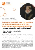 Bianca Lindorfer: Cultural Transfer and the Making of a Cosmopolitan Elite in the 17th-Century Habsburg Monarchy