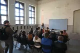 Studující Ústavu historických věd na Prešovské univerzitě v rámci programu BIP 