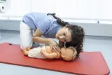 resuscitace, sestra, dítě resuscitace, sestra, dítě
